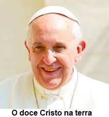 Papa Francisco doce Cristo